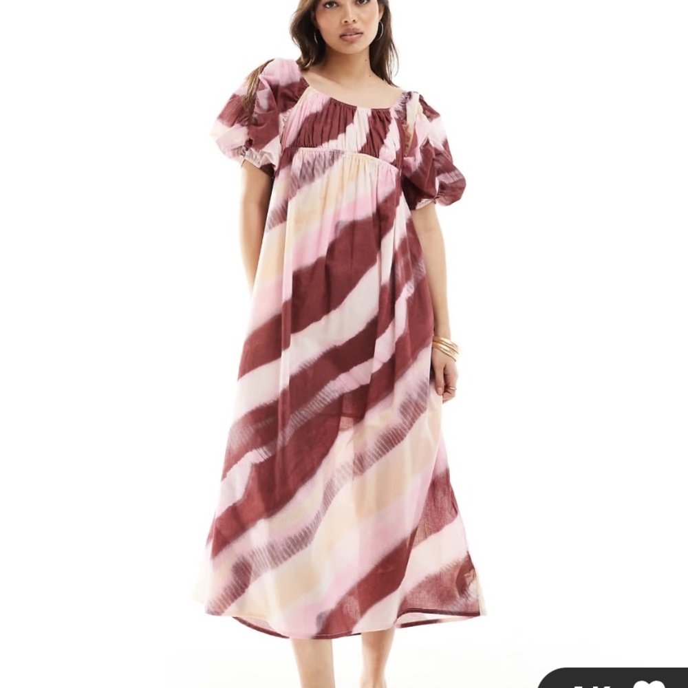 ASOS DESIGN Midi Smock Dress
